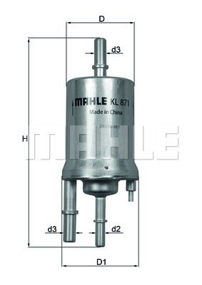 WILMINK GROUP Polttoainesuodatin WG1426323